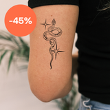 Snake with ornaments