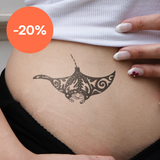 Maori Devil Ray Tattoo