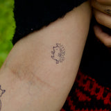 Dancing Hedgehog Tattoo