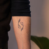 Opposite Pisces Tattoo