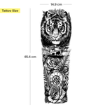 King of the Jungle Tattoo Sleeve
