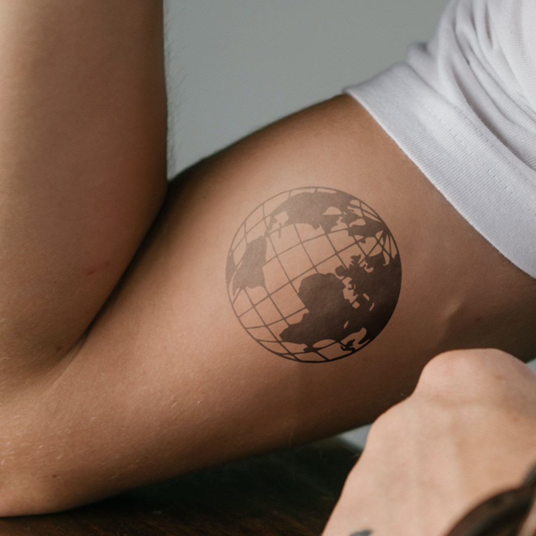 Tattoos of the World: A Globe Journey