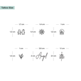 Christmas Finger Elements Tattoos