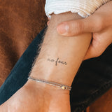 No Fear Tattoo