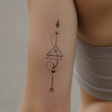 Symbolic travel tattoo