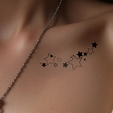 Star path tattoo