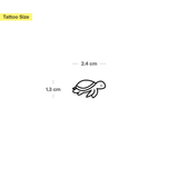 Kleine Schildkröte Tattoo