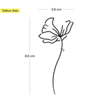 Mohnblume Tattoo