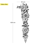 Flowers & Mandalas Tattoo Sleeve
