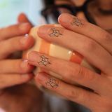 Finger Spider Webs Tattoos