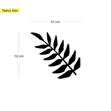 Large Leaf Tattoo