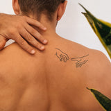 The Creation of Adam Tattoo