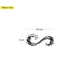 Infinite Wave Tattoo