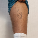 Opposite Pisces Tattoo