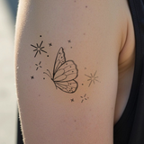 2000 Butterfly Tattoo
