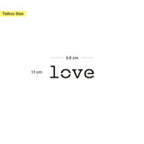 Infinite Love Tattoo - Twin Pack