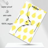 Beautiful symmetrical plant element tattoo