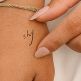 Shy Tattoo