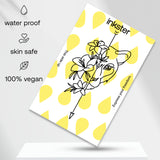 Half Lion and Half Flower Tattoo