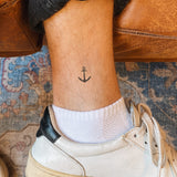 Small Anchor Tattoo