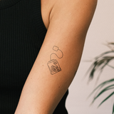 Tea bags with smileys