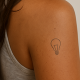 Lightbulb Tattoo
