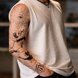 Between Rise & Fall Tattoo Sleeve