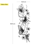 Dance of the Butterflies Tattoo Sleeve