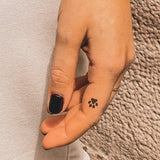 Paw Filled Individually Tattoo
