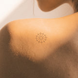 Simple Steering Wheel Tattoo