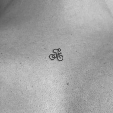 fahrrad fahren nach tattoo Bike with driver | 2 Week Temporary Tattoo