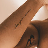 Ride Your Wave Tattoo