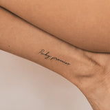 Pinky Promise Tattoo