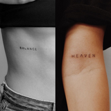 Balance & Heaven Tattoo - Double Pack