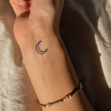 Crescent Moon Tattoo