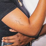 Kissing Faces Tattoo