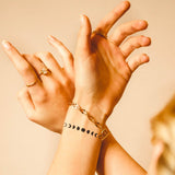 Moon Balance & Moon Phases Tattoo - Twin Pack