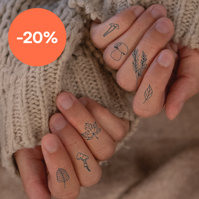 Autumn Finger Tattoos 