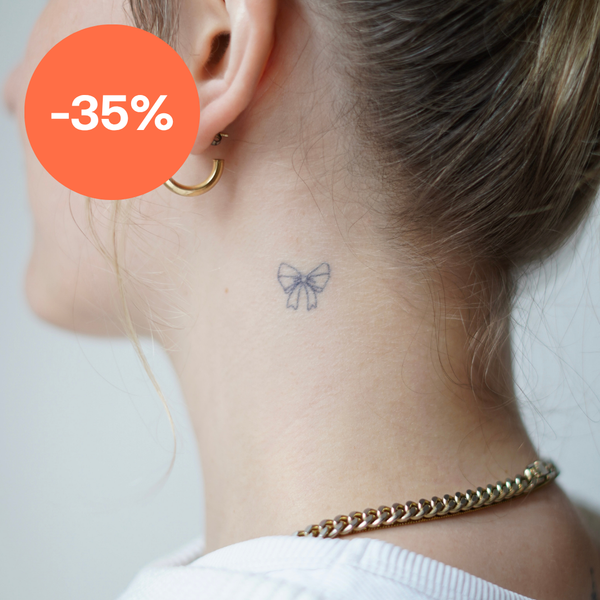 Small Bow Tattoo