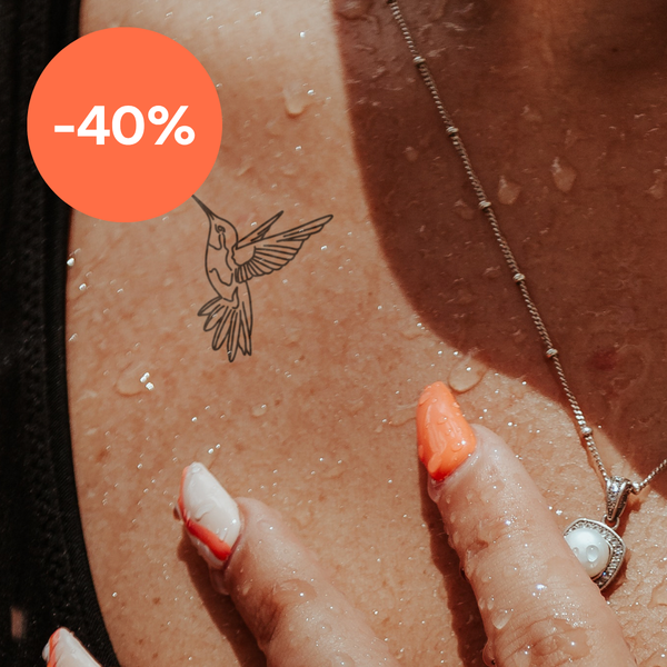 One Line Hummingbird