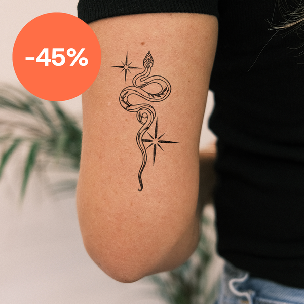 Snake with ornaments