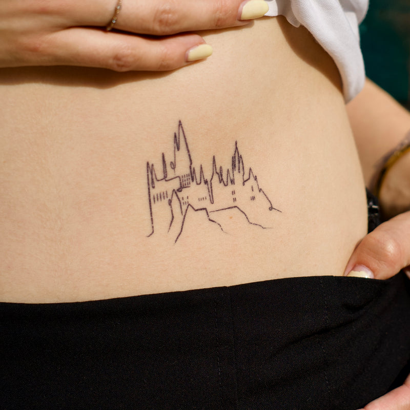 Harry Potter Hogwarts Tattoo