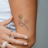 Birthflower Sep. Bindweed Tattoo