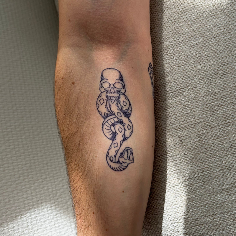 Harry Potter Das dunkle Mal Tattoo