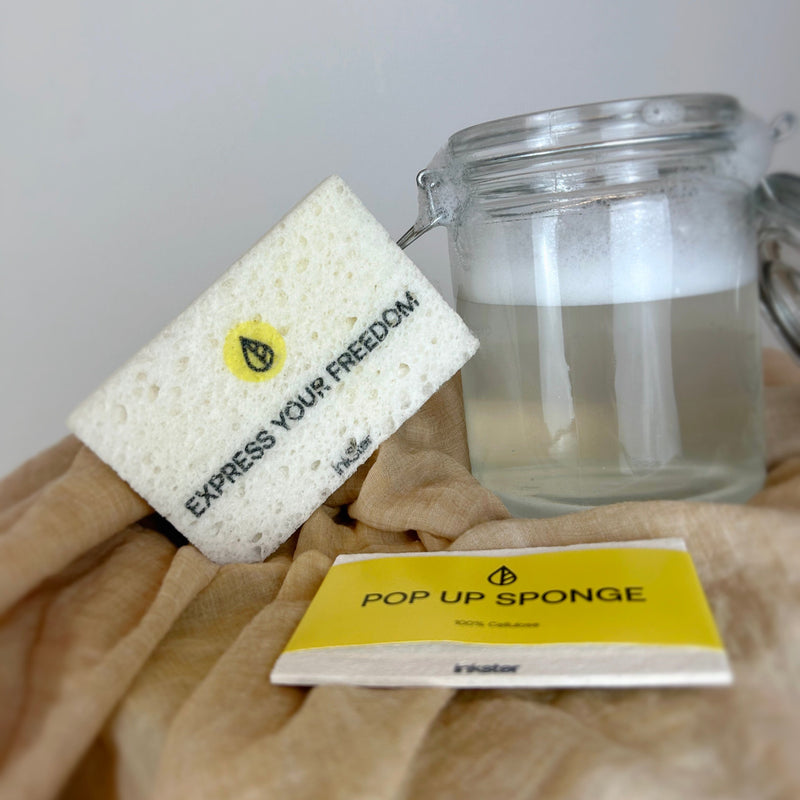 Pop-up sponge for perfect results