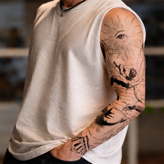 Between Rise & Fall Tattoo Sleeve