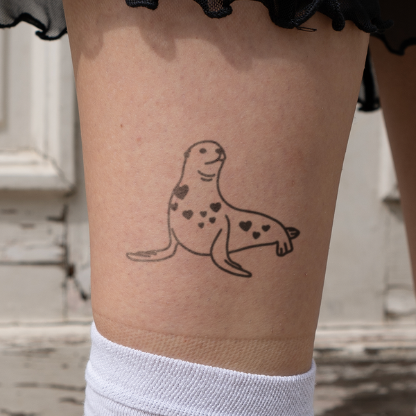 Heart Seal Tattoo