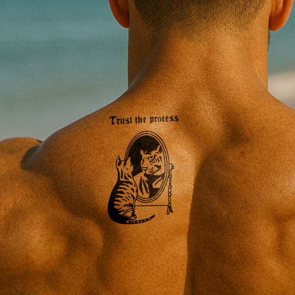 Cat Tiger Trust the Process