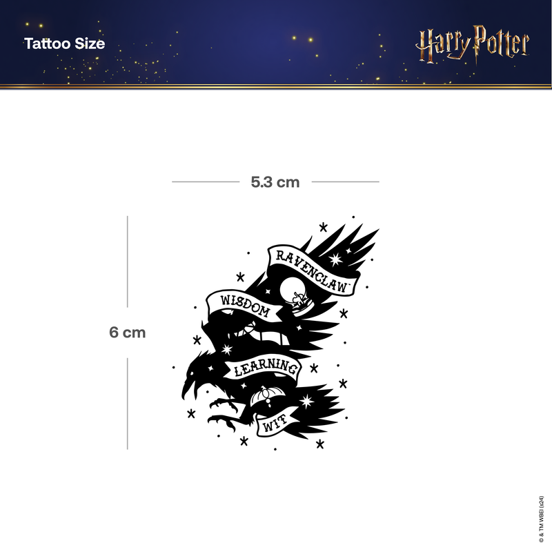 Harry Potter House Ravenclaw Werte Tattoo