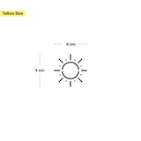 Hakuna Matata &amp; Radiant Sun Tattoo - Twin Pack 